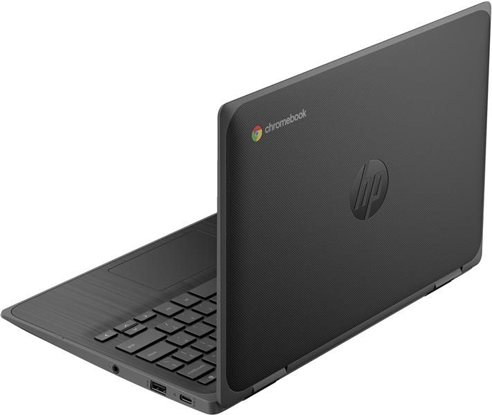 HP Chromebook Fortis x360 G3 J N5100 29,5 cm (11.6"") Touchscreen HD Intel® Celeron® 8 GB LPDDR4x-SDRAM 64 GB eMMC Wi-Fi 6 (802.11ax) ChromeOS Zwart