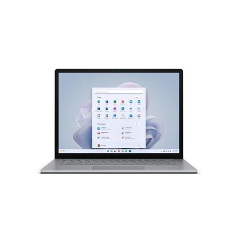 Microsoft Surface Laptop 5 38 1 cm 15 Touchscreen Intel Core i7 i7-1265U 16 GB LPDDR5x-SDRAM 256 GB SSD Wi-Fi 6 802 11ax Windows 11 Pro Platina
