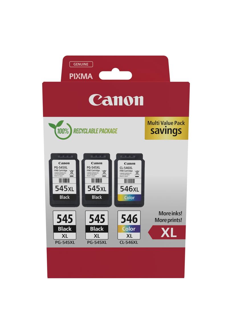 CANON PG-545XLx2 CL-546XL Ink Cartridge