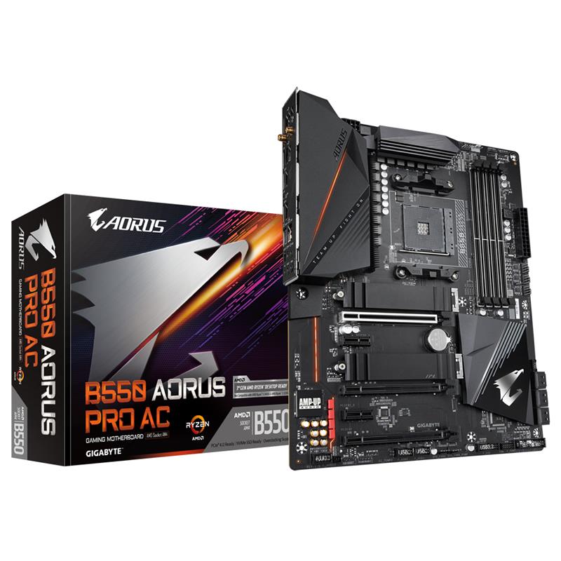 Gigabyte B550 AORUS Pro AC Socket AM4 ATX