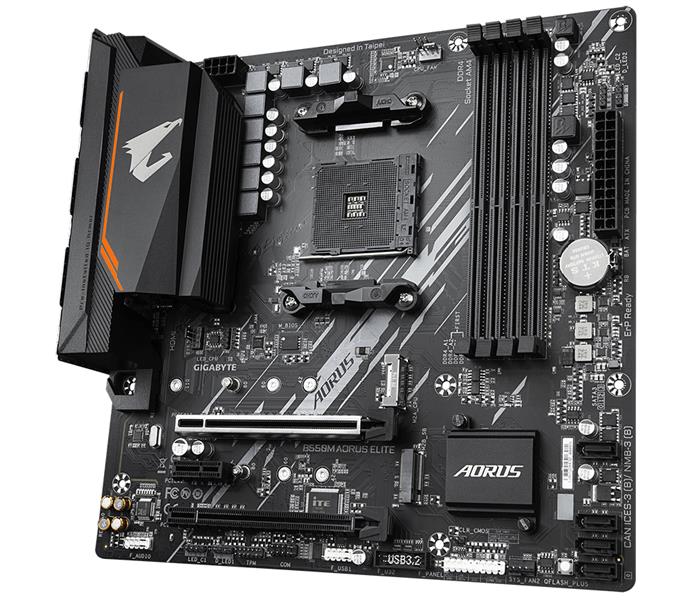 Gigabyte B550M AORUS ELITE Socket AM4 Micro ATX AMD B550