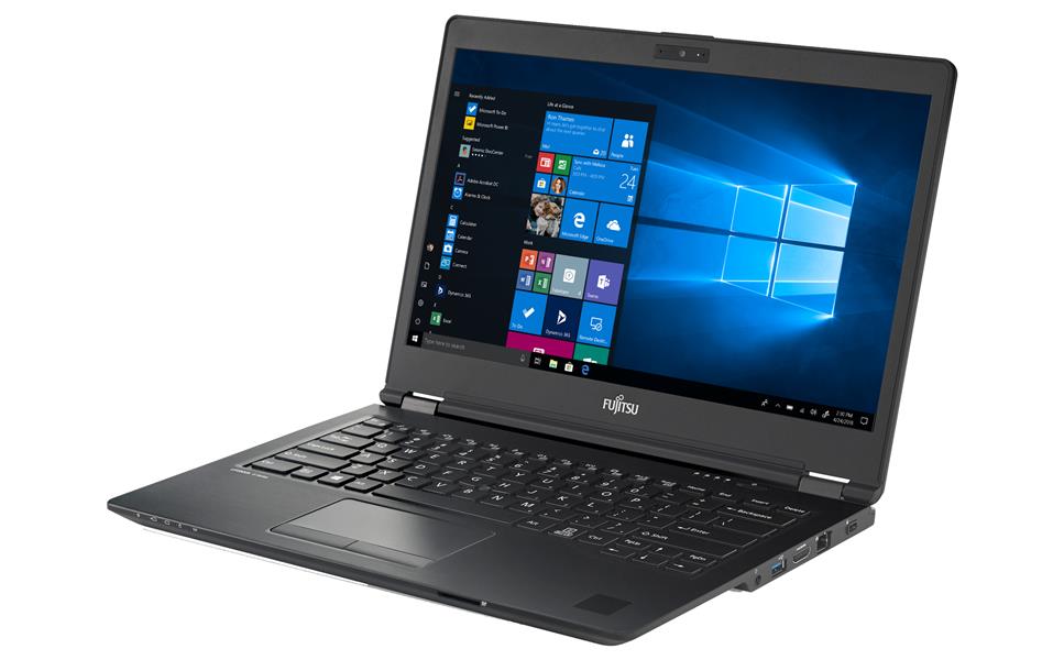 Fujitsu LIFEBOOK U7410 Notebook Zwart 35,6 cm (14"") 1920 x 1080 Pixels Intel® 10de generatie Core™ i5 8 GB DDR4-SDRAM 256 GB SSD Wi-Fi 6 (802.11ax) W