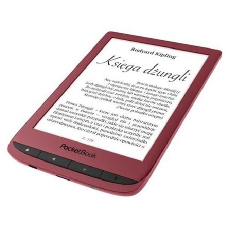 Pocketbook Touch Lux 5 e-book reader Touchscreen 8 GB Wi-Fi Rood