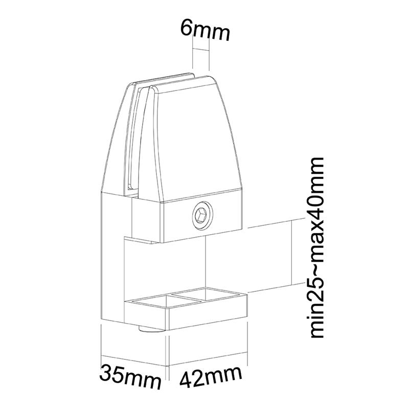 Neomounts bureauklemmen set (2 st)