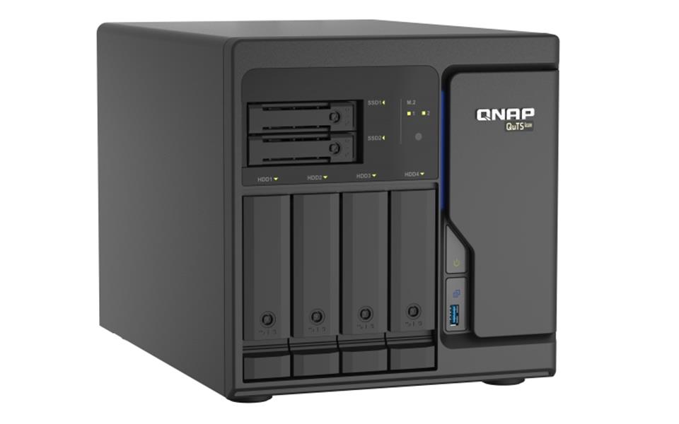 QNAP TS-h686 NAS Tower Ethernet LAN Zwart D-1602