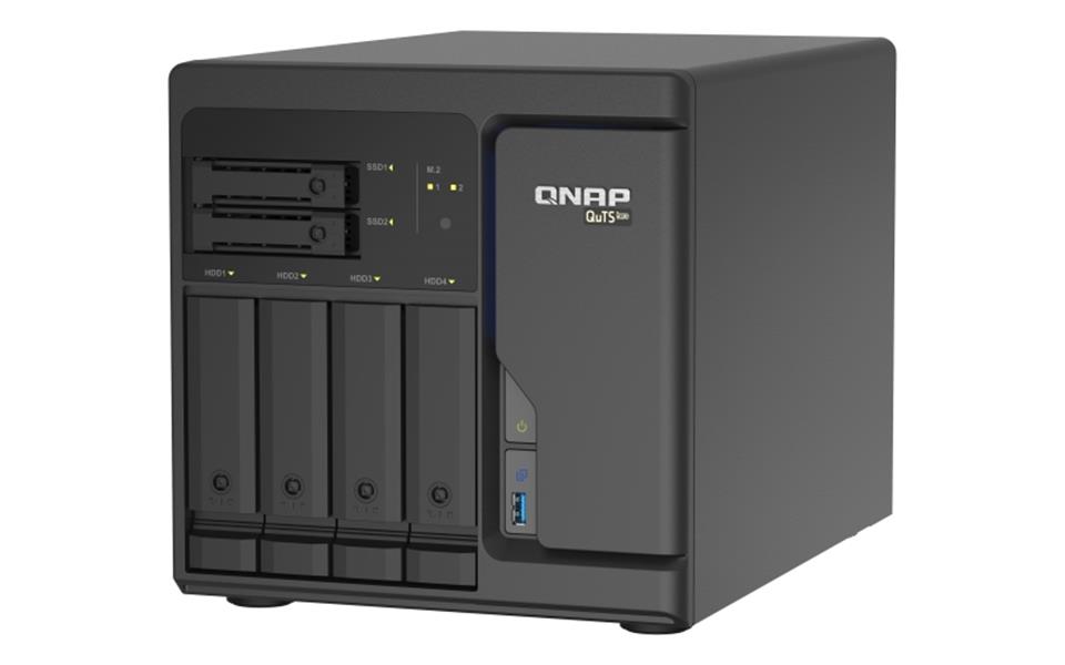 QNAP TS-h686 NAS Tower Ethernet LAN Zwart D-1602