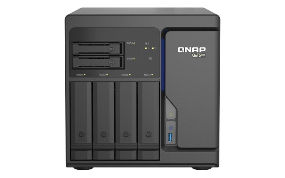 QNAP TS-h686 NAS Tower Ethernet LAN Zwart D-1602