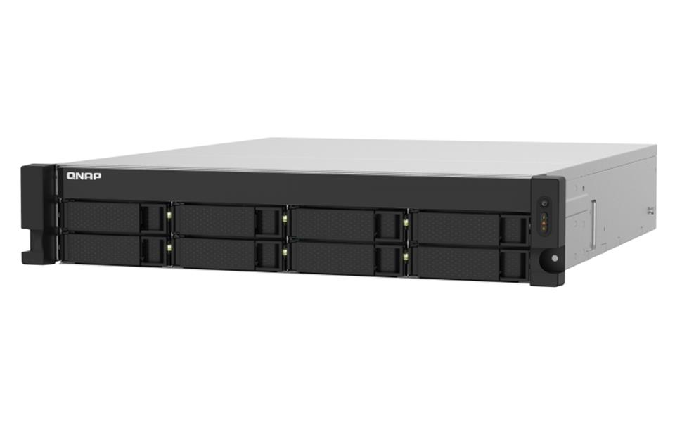 QNAP TS-832PXU-RP NAS Rack (2U) Ethernet LAN Zwart AL324