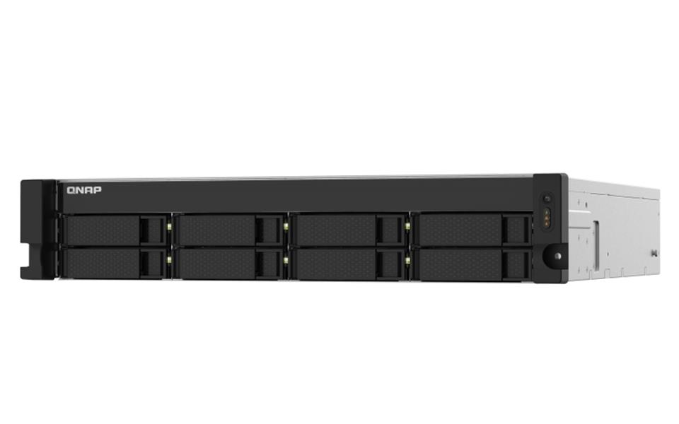 QNAP TS-832PXU-RP NAS Rack (2U) Ethernet LAN Zwart AL324