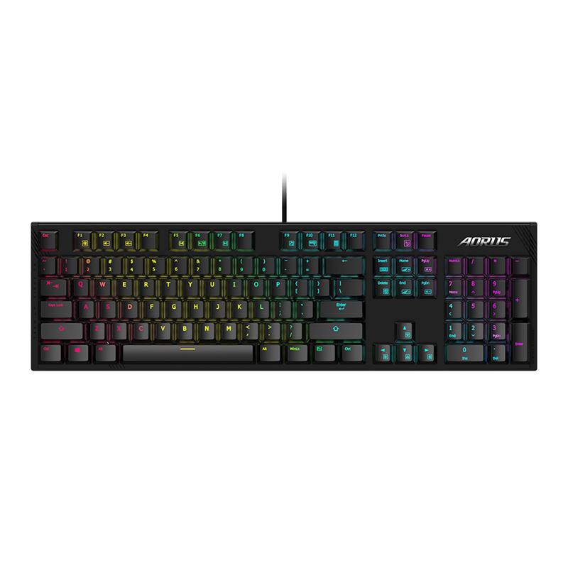 Gigabyte AORUS K1 toetsenbord USB QWERTY Engels Zwart