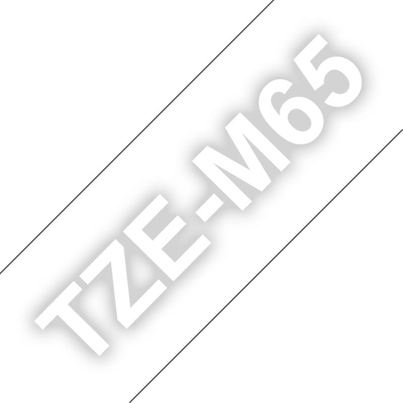 Brother TZe-M65 printerlint Zwart