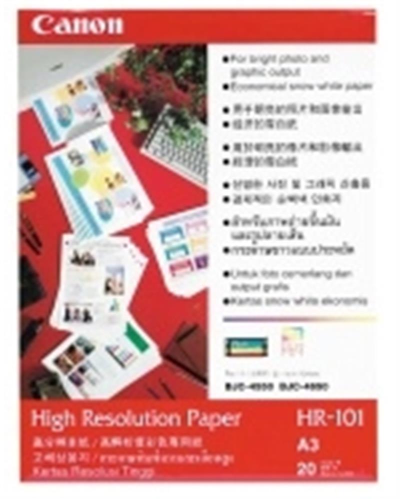 Canon HR-101N A3 High Resolution Paper papier voor inkjetprinter