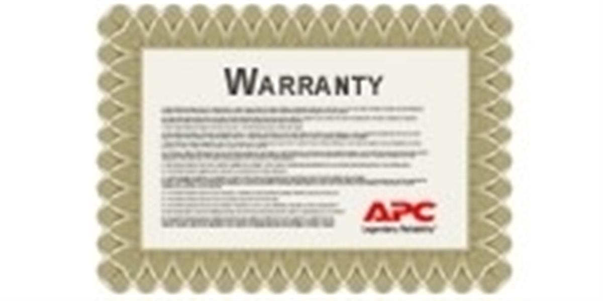 APC 1 Year Extended Warranty for NetworkAIR Air Removal Unit