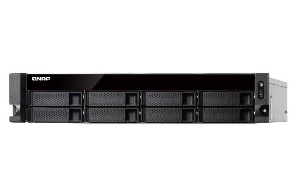 QNAP TS-877XU-RP NAS Rack (2U) Ethernet LAN Zwart, Grijs 2600