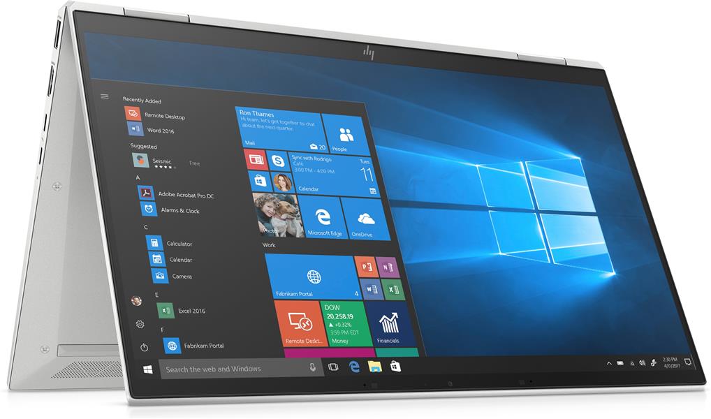 HP EliteBook x360 1030 G7 Hybride (2-in-1) Zilver 33,8 cm (13.3"") 1920 x 1080 Pixels Touchscreen Intel® 10de generatie Core™ i5 16 GB LPDDR4-SDRAM 25