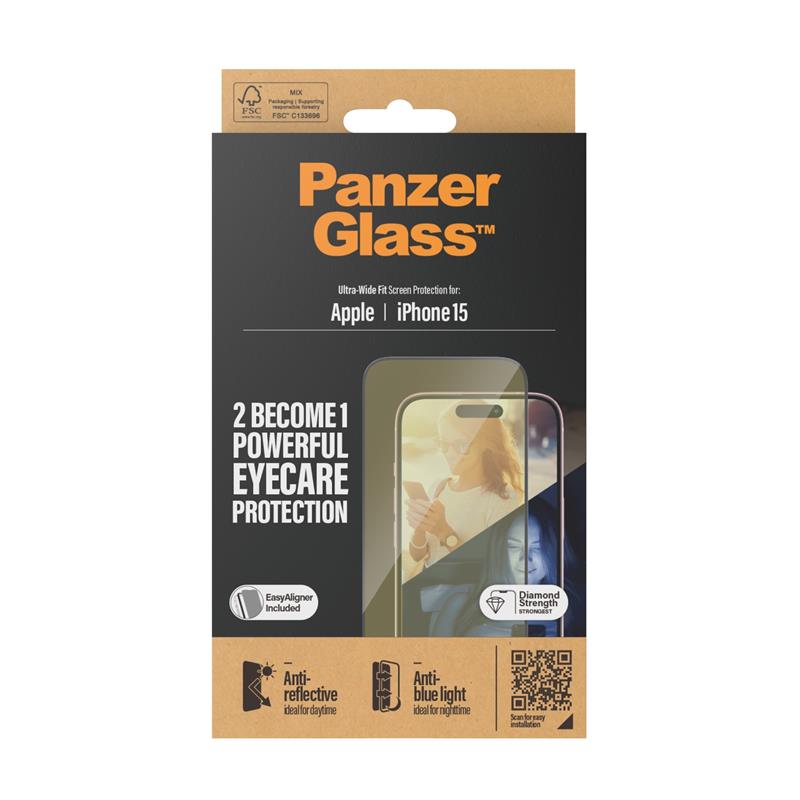 PanzerGlass UWF Anti Reflective & Bluelight Doorzichtige schermbeschermer Apple 1 stuk(s)