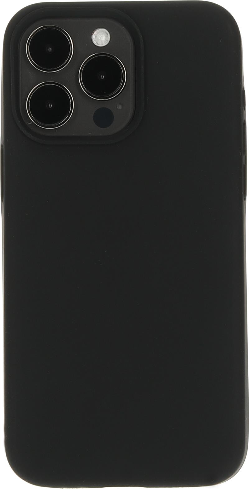 Mobiparts Silicone Cover Apple iPhone 15 Pro Max Black (Magsafe Compatible)