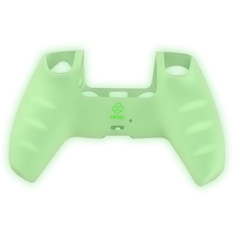 Playstation 5 - Siliconen controller skin en thumb grips voor PS5 DualSense controller - Glow in the Dark