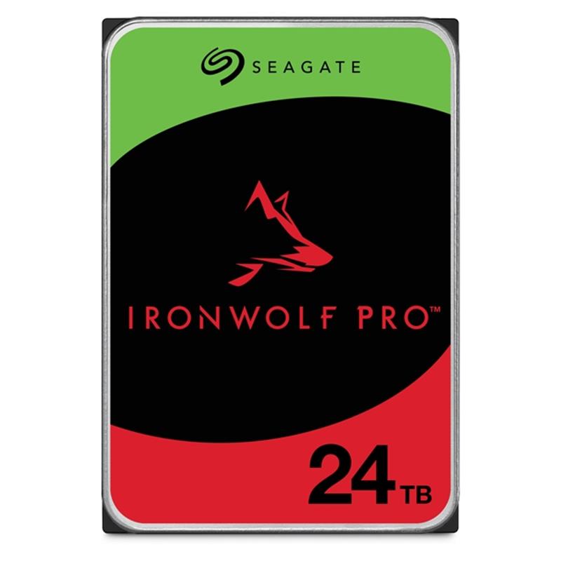 Seagate IronWolf Pro ST24000NT002 interne harde schijf 3.5"" 24 TB SATA III