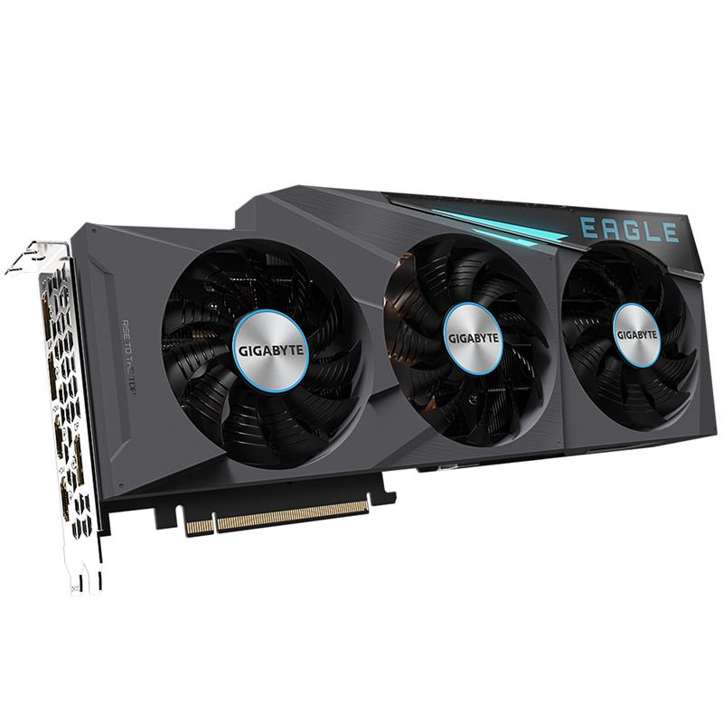 Gigabyte GV-N3080EAGLE OC-10GD videokaart NVIDIA GeForce RTX 3080 10 GB GDDR6X