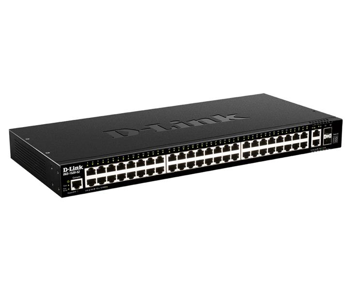 D-Link DGS-1520-52 netwerk-switch Managed L3 10G Ethernet (100/1000/10000) 1U Zwart