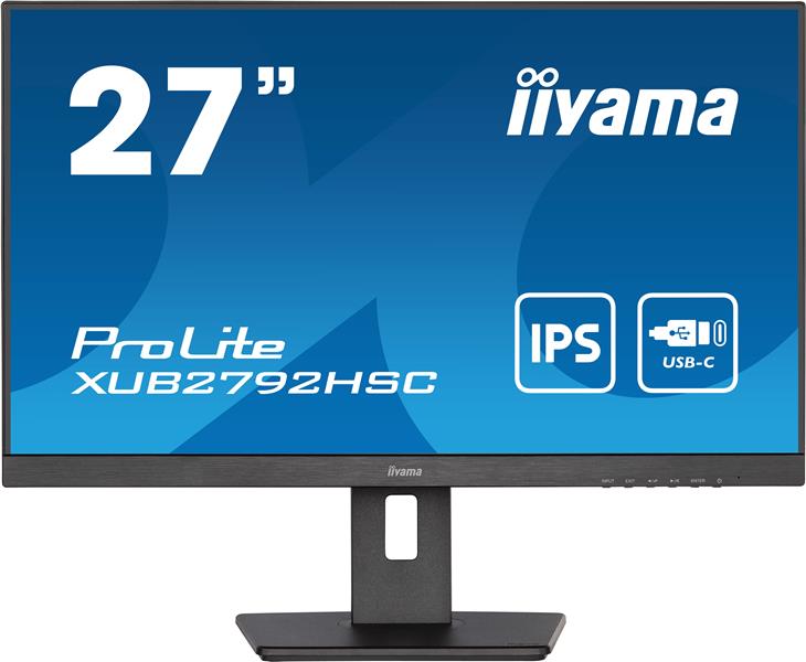 iiyama ProLite XUB2792HSC-B5 LED display 68,6 cm (27"") 1920 x 1080 Pixels Full HD Zwart