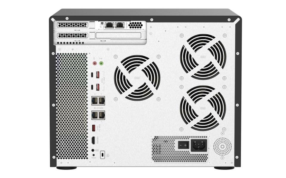 QNAP TVS-h1688X NAS Tower Ethernet LAN Zwart W-1250