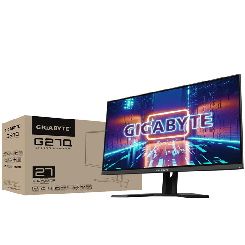 Gigabyte G27Q 68,6 cm (27"") 2560 x 1440 Pixels Quad HD LED Zwart