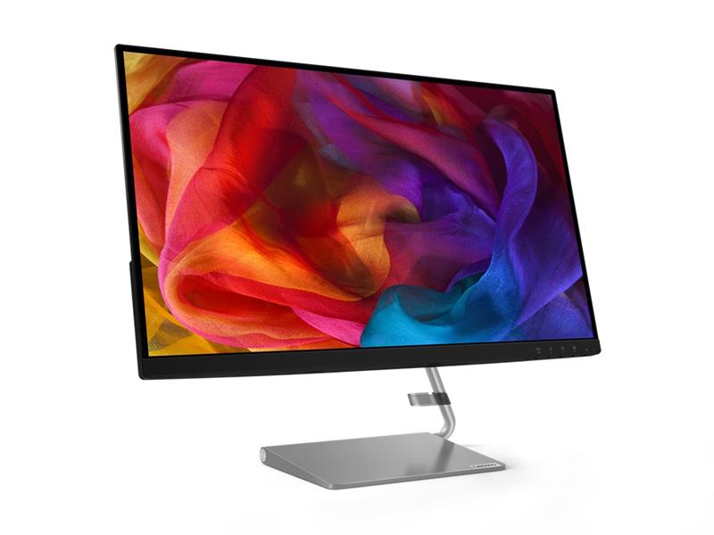 Lenovo Q27Q-1L 68,6 cm (27"") 2560 x 1440 Pixels 2K Ultra HD LED Zwart, Grijs