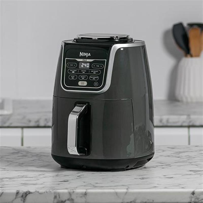 Ninja AF160 Enkel 5,2 l Vrijstaand 1750 W Heteluchtfriteuse Grijs