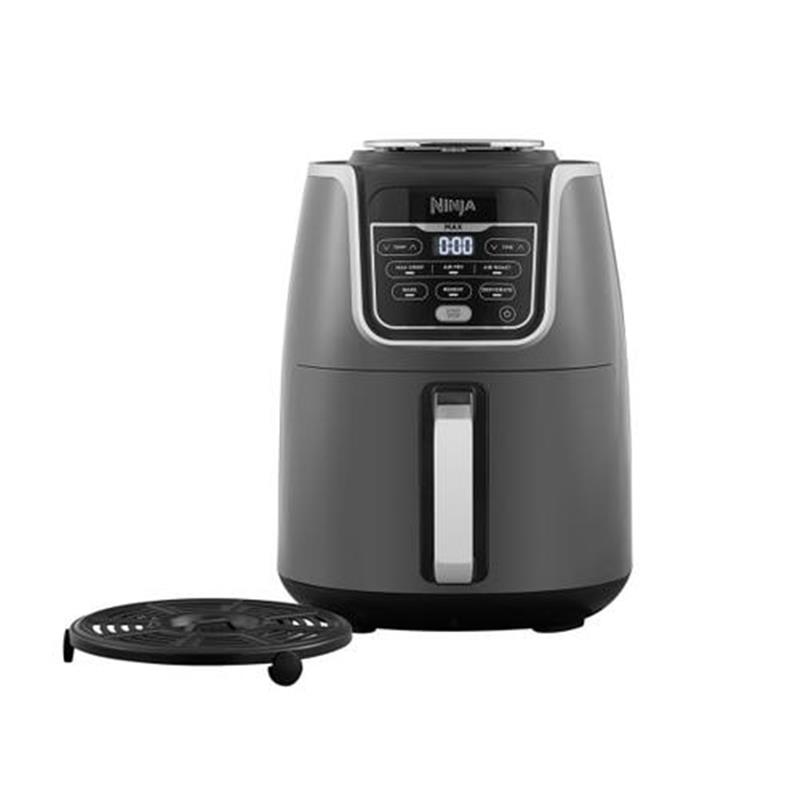 Ninja AF160 Enkel 5,2 l Vrijstaand 1750 W Heteluchtfriteuse Grijs