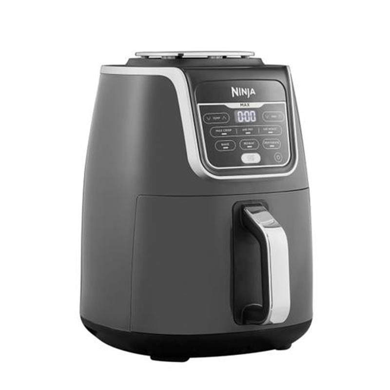 Ninja AF160 Enkel 5,2 l Vrijstaand 1750 W Heteluchtfriteuse Grijs