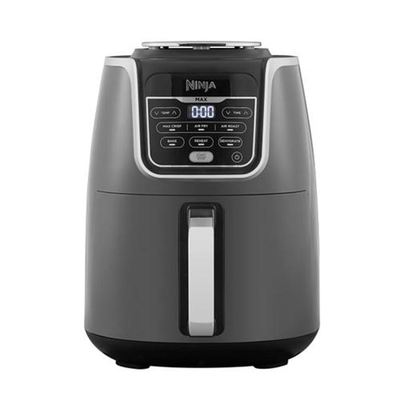 Ninja AF160 Enkel 5,2 l Vrijstaand 1750 W Heteluchtfriteuse Grijs