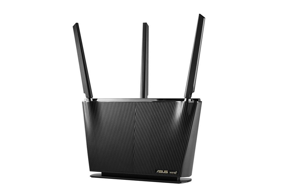 ASUS RT-AX68U AX2700 AiMesh draadloze router Ethernet Dual-band (2.4 GHz / 5 GHz) Zwart