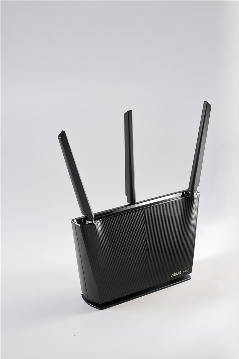 ASUS RT-AX68U AX2700 AiMesh draadloze router Ethernet Dual-band (2.4 GHz / 5 GHz) Zwart