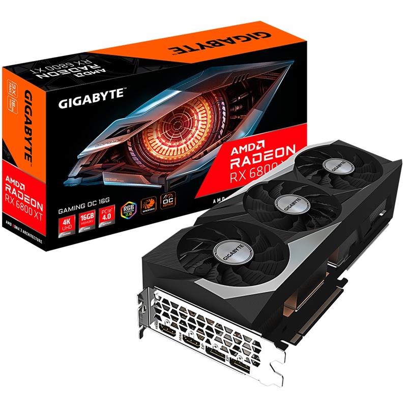 Gigabyte Radeon RX 6800 XT GAMING OC 16G AMD 16 GB GDDR6