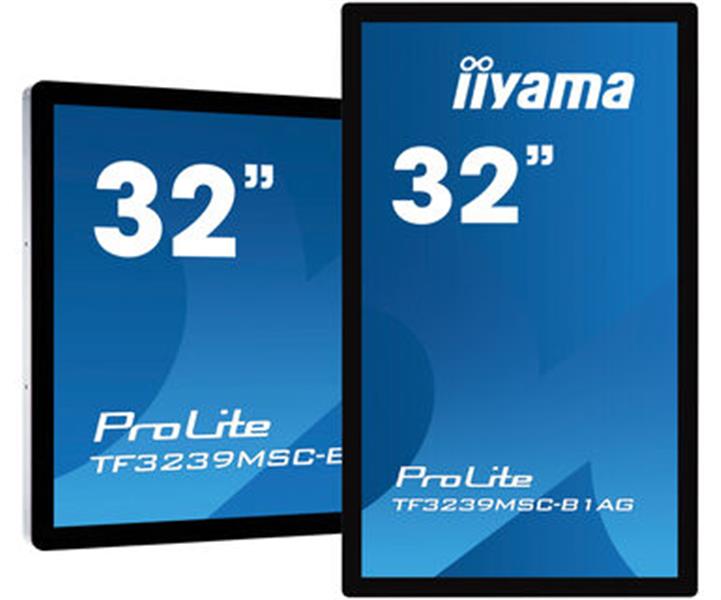 iiyama ProLite TF3239MSC-B1AG computer monitor 80 cm (31.5"") 1920 x 1080 Pixels Full HD LED Touchscreen Multi-gebruiker Zwart