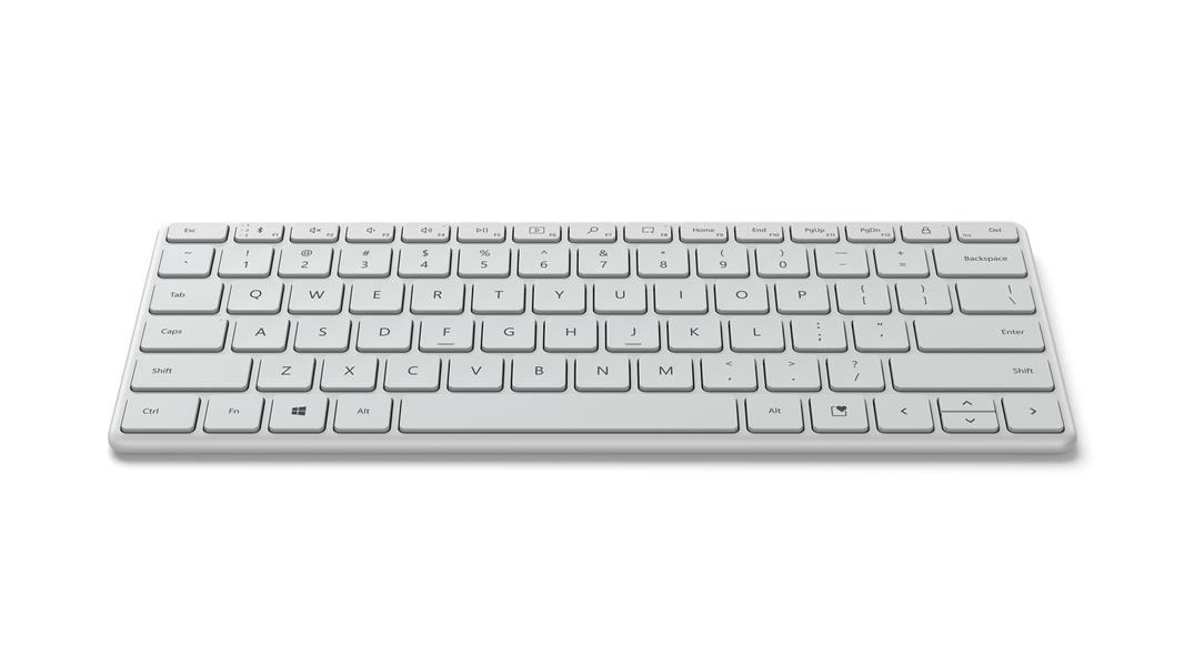 Microsoft Designer Compact Keyboard toetsenbord Bluetooth AZERTY Wit