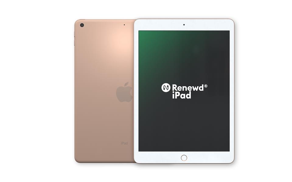 Renewd iPad 7 WiFi Goud 32GB