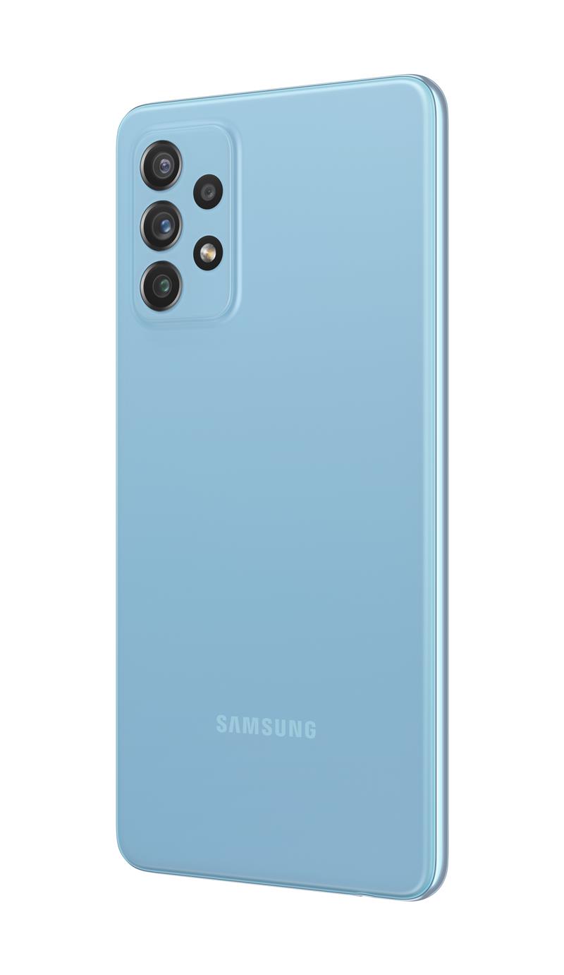Samsung Galaxy A72 4G SM-A725F 17 cm (6.7"") Android 11 USB Type-C 6 GB 128 GB 5000 mAh Blauw