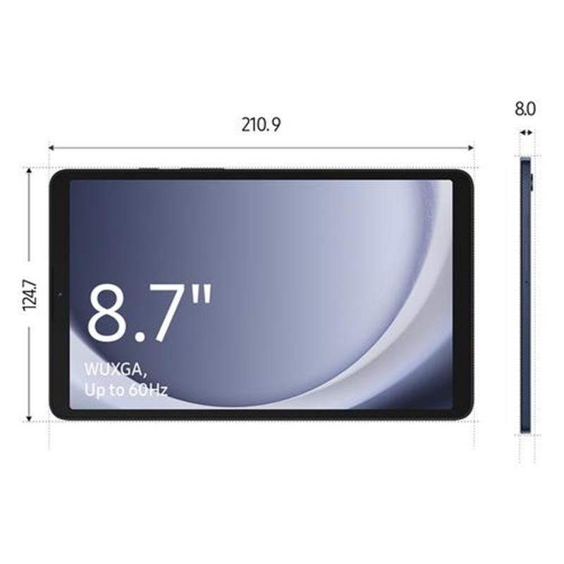Samsung Galaxy Tab SM-X110NDBEEUB tablet 128 GB 22,1 cm (8.7"") Mediatek 8 GB Wi-Fi 5 (802.11ac) Android 13 Marineblauw