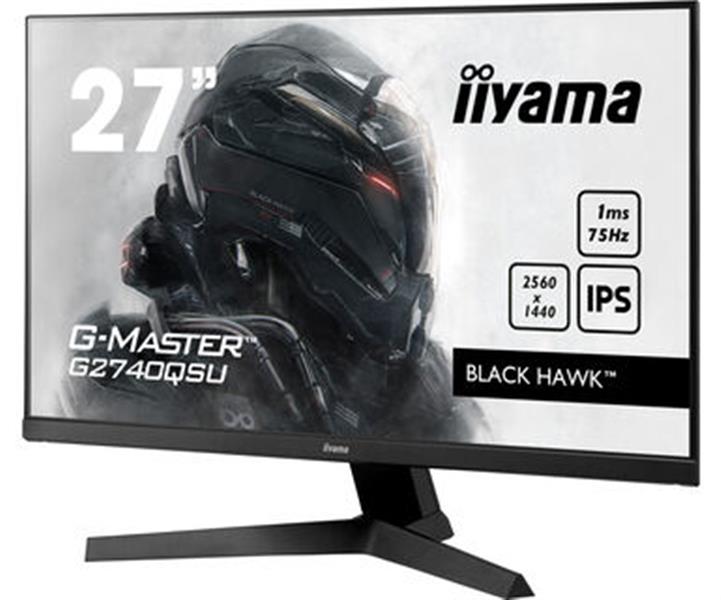 iiyama G-MASTER Black Hawk 68,6 cm (27"") 2560 x 1440 Pixels WQXGA LED Zwart