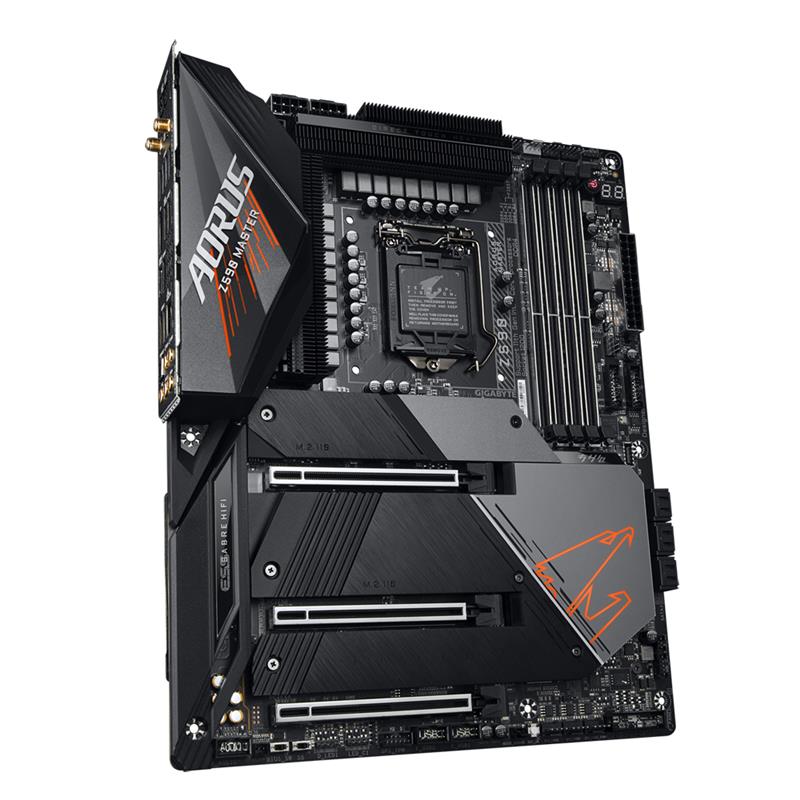 Gigabyte Z590 AORUS MASTER moederbord Intel Z590 Express LGA 1200 ATX