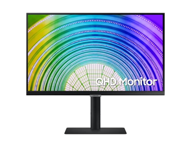 Samsung S24A600UCU 61 cm (24"") 2560 x 1440 Pixels Wide Quad HD LCD Zwart