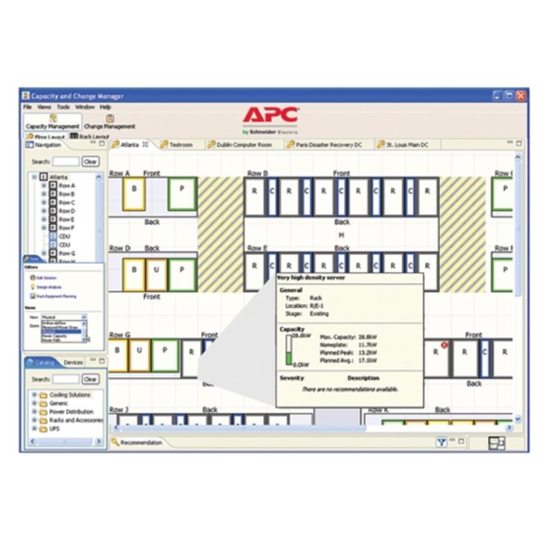 APC InfraStruXure Operations Floor