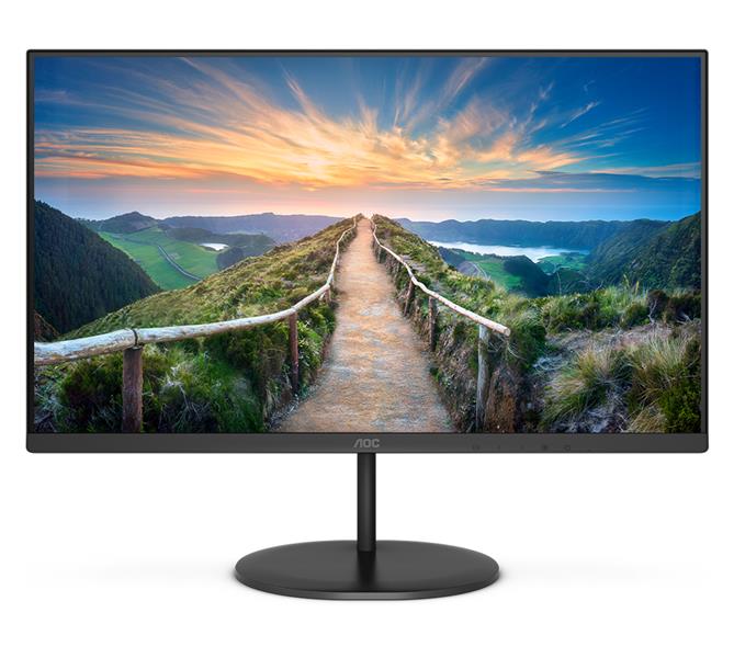 AOC V4 Q27V4EA LED display 68,6 cm (27"") 2560 x 1440 Pixels 2K Ultra HD Zwart