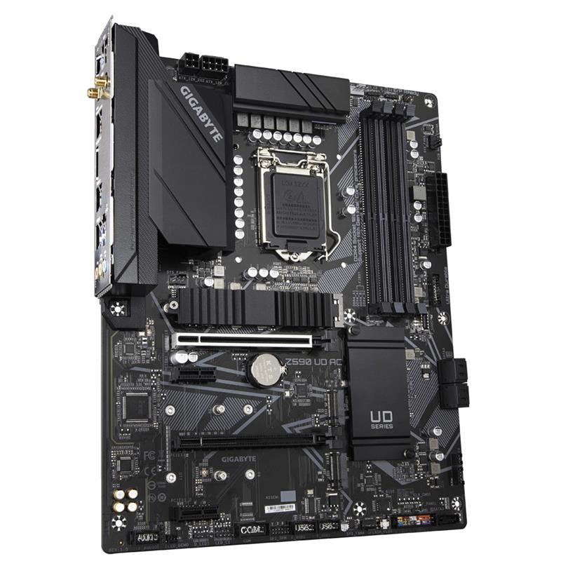 Gigabyte Z590 UD AC moederbord Intel Z590 LGA 1200 ATX