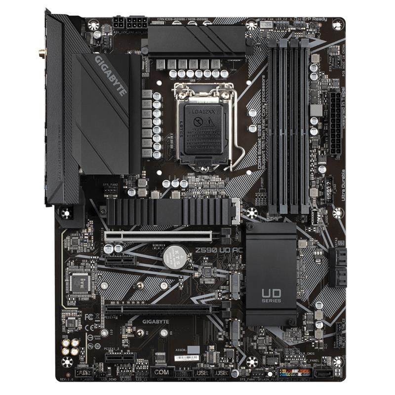 Gigabyte Z590 UD AC moederbord Intel Z590 LGA 1200 ATX