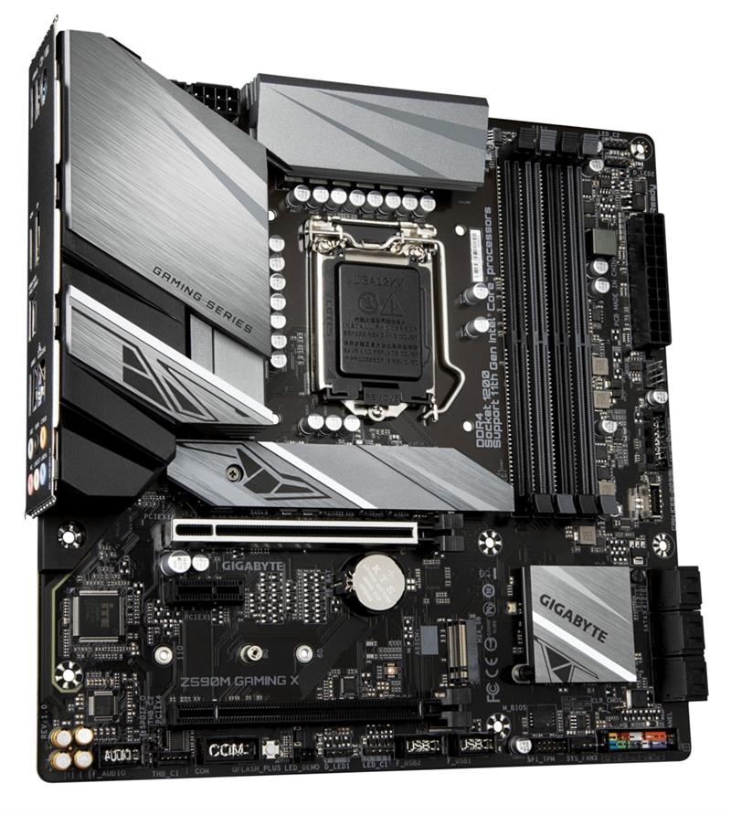 Gigabyte Z590M GAMING X moederbord Intel Z590 Express LGA 1200 micro ATX