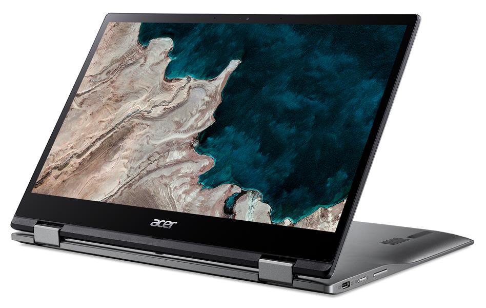Acer Chromebook Spin 513 R841LT-S1E4 33,8 cm (13.3"") Touchscreen Full HD Qualcomm Snapdragon 7c 8 GB LPDDR4x-SDRAM 128 GB eMMC Wi-Fi 5 (802.11ac) Chr